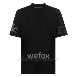 Koszulka Piłkarska AC Milan Dziecięca Czwarta 2023/24 Czarny