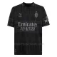 Koszulka Piłkarska AC Milan Rafael Leão 10 Męska Czwarta 2023/24 Czarny