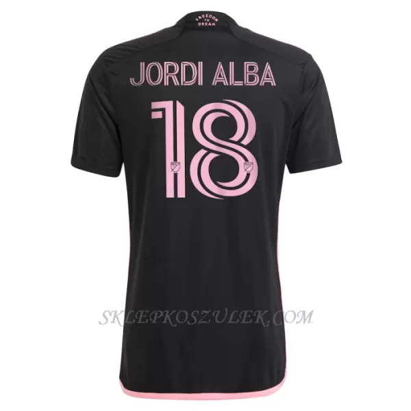 Koszulka Piłkarska Inter Miami CF Jordi Alba Ramos 18 Męska Wyjazdowa 2024/25