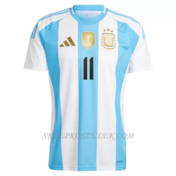 Koszulka Piłkarska Argentyna Ángel Di María 11 Męska Domowa 2024