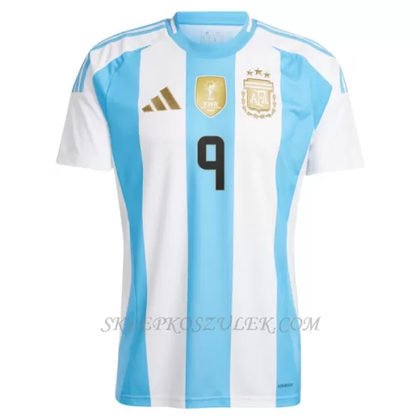 Koszulka Piłkarska Argentyna Julián Álvarez 9 Męska Domowa 2024