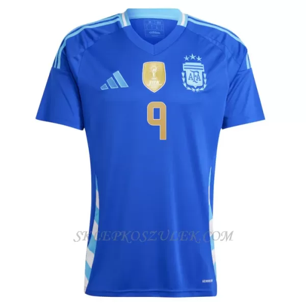 Koszulka Piłkarska Argentyna Julián Álvarez 9 Męska Wyjazdowa 2024