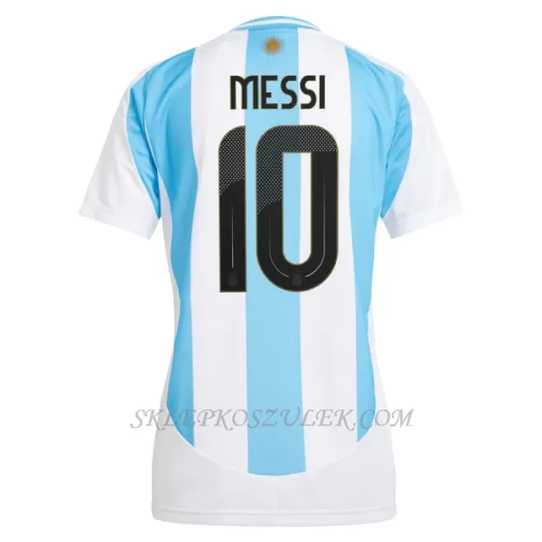 Koszulka Piłkarska Argentyna Lionel Messi 10 Damska Domowa 2024