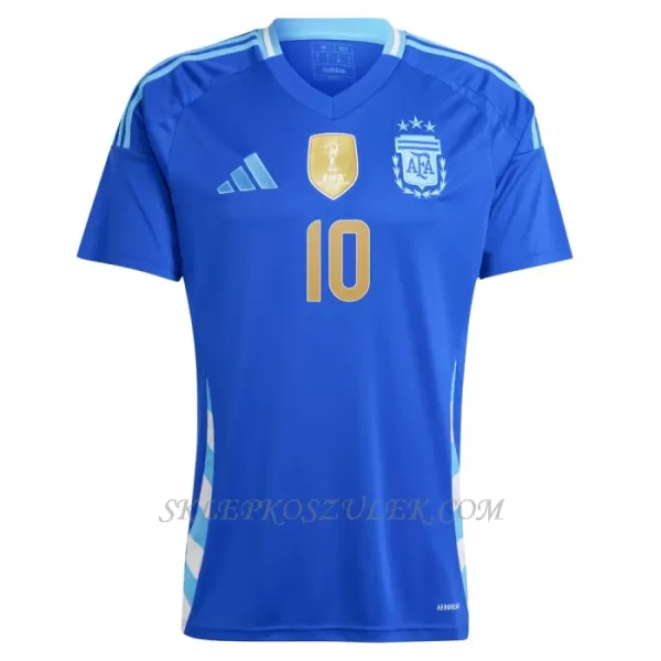 Koszulka Piłkarska Argentyna Lionel Messi 10 Dziecięca Wyjazdowa 2024