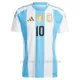 Koszulka Piłkarska Argentyna Lionel Messi 10 Męska Domowa 2024
