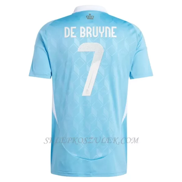Koszulka Piłkarska Belgia Kevin De Bruyne 7 Męska Wyjazdowa Euro 2024