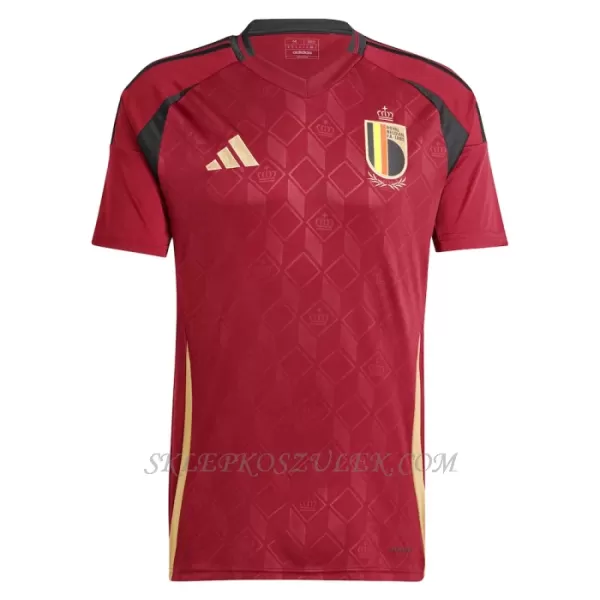 Koszulka Piłkarska Belgia Męska Domowa Euro 2024