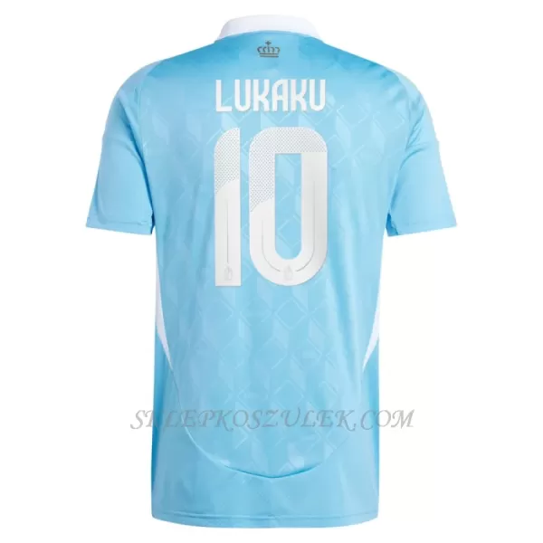 Koszulka Piłkarska Belgia Romelu Lukaku 10 Męska Wyjazdowa Euro 2024