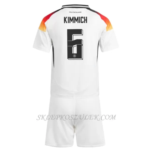 Koszulka Piłkarska Niemcy Joshua Kimmich 6 Dziecięca Domowa Euro 2024