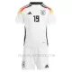 Koszulka Piłkarska Niemcy Leroy Sané 19 Dziecięca Domowa Euro 2024