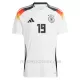 Koszulka Piłkarska Niemcy Leroy Sané 19 Męska Domowa Euro 2024