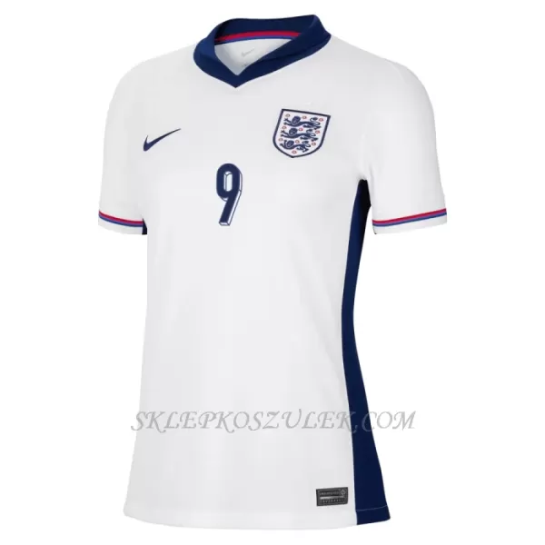 Koszulka Piłkarska Anglia Harry Kane 9 Damska Domowa Euro 2024