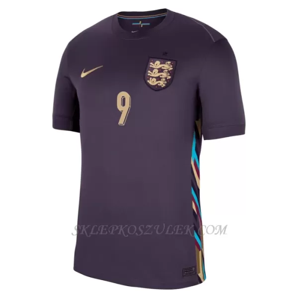 Koszulka Piłkarska Anglia Harry Kane 9 Męska Wyjazdowa Euro 2024