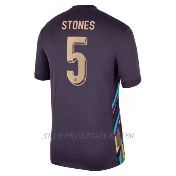 Koszulka Piłkarska Anglia John Stones 5 Męska Wyjazdowa Euro 2024
