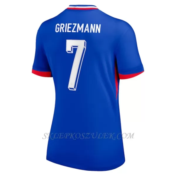 Koszulka Piłkarska Francja Antoine Griezmann 7 Damska Domowa Euro 2024