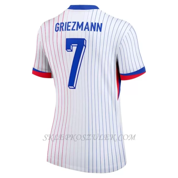 Koszulka Piłkarska Francja Antoine Griezmann 7 Damska Wyjazdowa Euro 2024