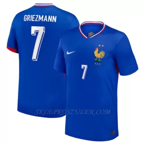 Koszulka Piłkarska Francja Antoine Griezmann 7 Męska Domowa Euro 2024