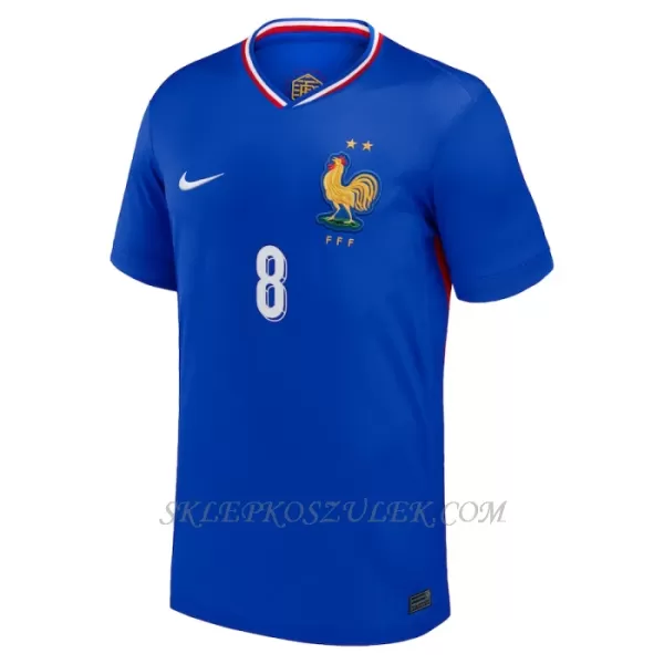 Koszulka Piłkarska Francja Aurélien Tchouaméni 8 Męska Domowa Euro 2024