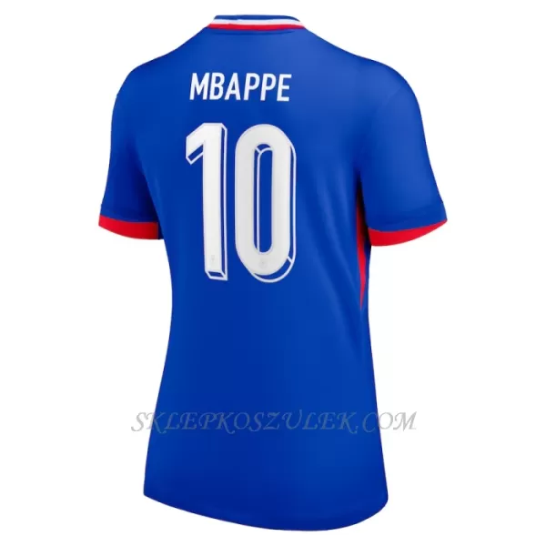 Koszulka Piłkarska Francja Kylian Mbappé 10 Damska Domowa Euro 2024