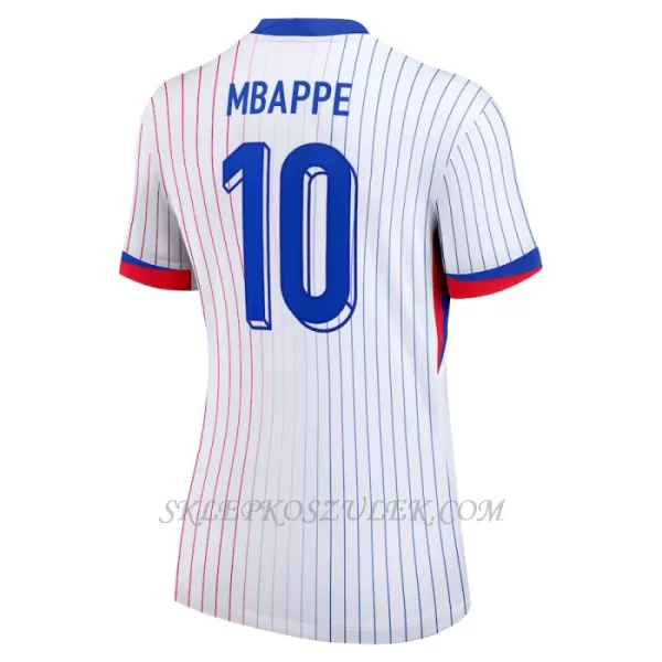 Koszulka Piłkarska Francja Kylian Mbappé 10 Damska Wyjazdowa Euro 2024