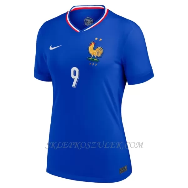Koszulka Piłkarska Francja Olivier Giroud 9 Damska Domowa Euro 2024