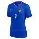 Koszulka Piłkarska Francja Olivier Giroud 9 Damska Domowa Euro 2024
