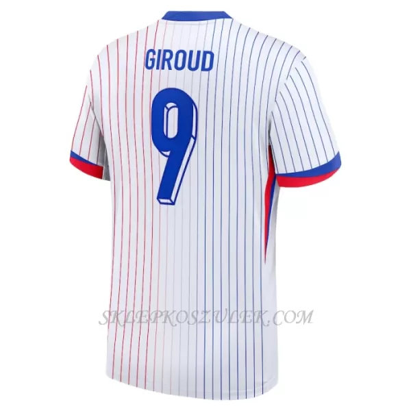 Koszulka Piłkarska Francja Olivier Giroud 9 Męska Wyjazdowa Euro 2024