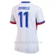Koszulka Piłkarska Francja Ousmane Dembélé 11 Damska Wyjazdowa Euro 2024
