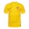 Koszulka Piłkarska Bramkarska Portugalia Męska Euro 2024 Żółty