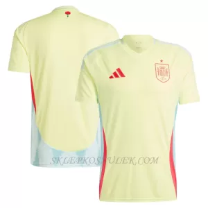 Koszulka Piłkarska Hiszpania Męska Wyjazdowa Euro 2024