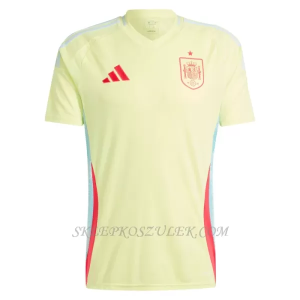 Koszulka Piłkarska Hiszpania Męska Wyjazdowa Euro 2024