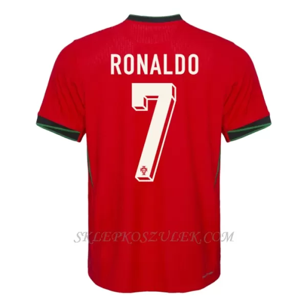 Koszulka Piłkarska Portugalia Cristiano Ronaldo 7 Dziecięca Domowa Euro 2024