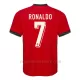 Koszulka Piłkarska Portugalia Cristiano Ronaldo 7 Dziecięca Domowa Euro 2024