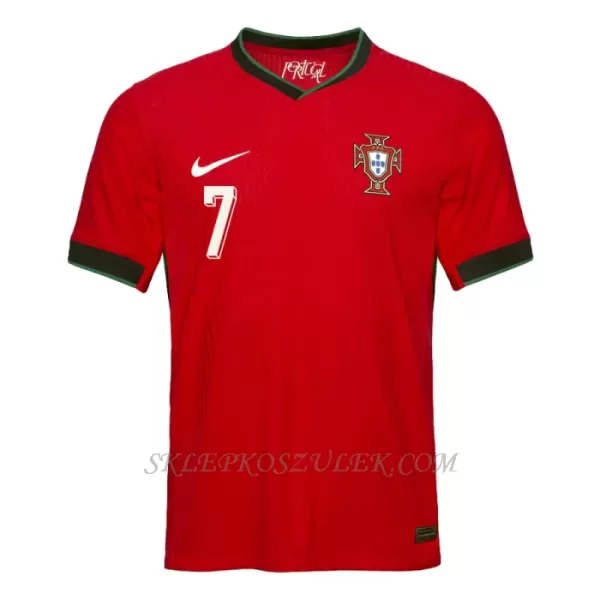 Koszulka Piłkarska Portugalia Cristiano Ronaldo 7 Męska Domowa Euro 2024