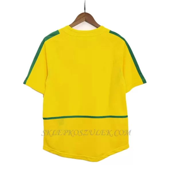 Koszulka Piłkarska Brazylia 2002-2003 Męska Domowa Retro