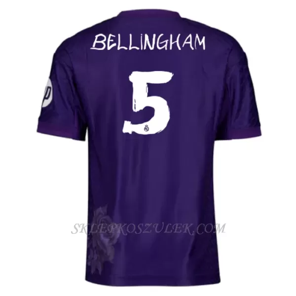 Koszulka Piłkarska Real Madryt Jude Bellingham 5 Dziecięca Czwarta 2023/24