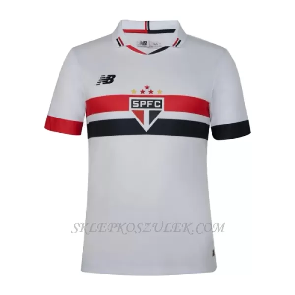 Koszulka Piłkarska São Paulo Dziecięca Domowa 2024/25