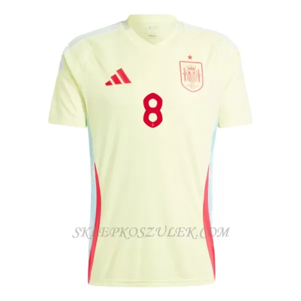 Koszulka Piłkarska Hiszpania Fabian Ruiz 8 Męska Wyjazdowa Euro 2024