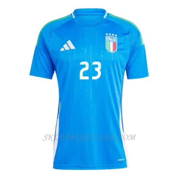 Koszulka Piłkarska Włochy Alessandro Bastoni 23 Męska Domowa Euro 2024