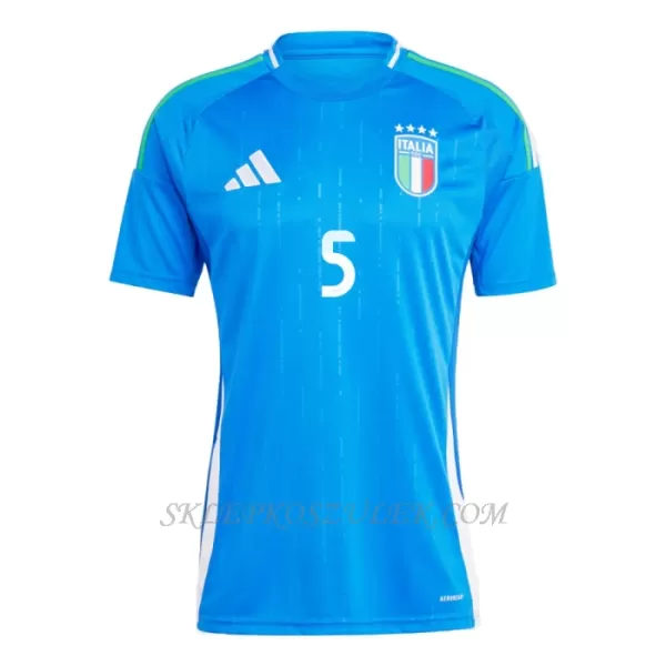 Koszulka Piłkarska Włochy Manuel Locatelli 5 Męska Domowa Euro 2024