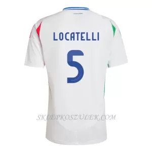 Koszulka Piłkarska Włochy Manuel Locatelli 5 Męska Wyjazdowa Euro 2024