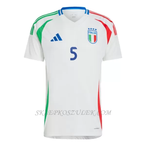 Koszulka Piłkarska Włochy Manuel Locatelli 5 Męska Wyjazdowa Euro 2024