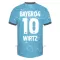 Koszulka Piłkarska Bayer 04 Leverkusen Florian Wirtz 10 Męska Alternatywna 2023/24
