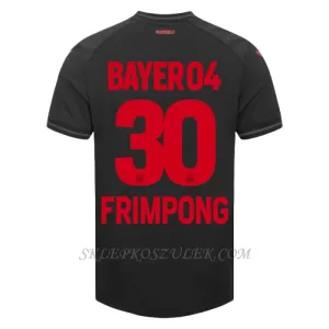 Koszulka Piłkarska Bayer 04 Leverkusen Jeremie Frimpong 30 Męska Domowa 2023/24