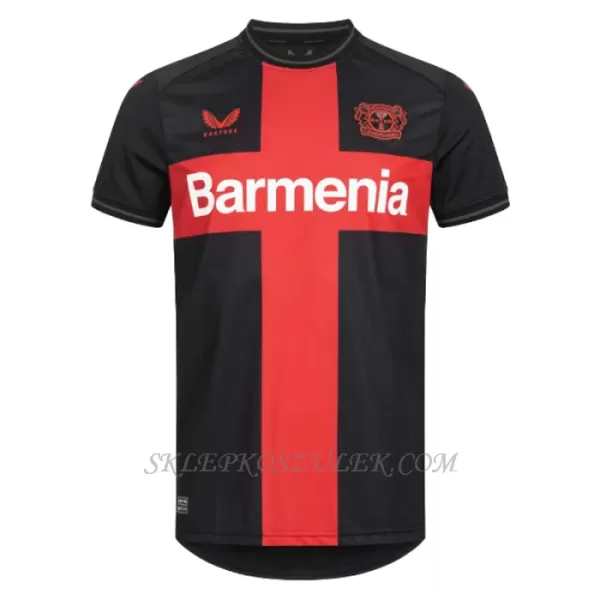 Koszulka Piłkarska Bayer 04 Leverkusen Jeremie Frimpong 30 Męska Domowa 2023/24