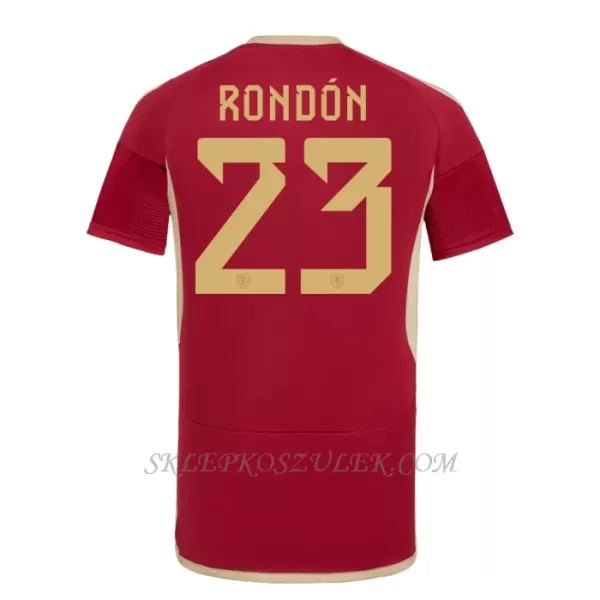 Koszulka Piłkarska Wenezuela Rondon 23 Męska Domowa 2024/25