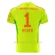 Koszulka Piłkarska Bramkarska FC Bayern Monachium Manuel Neuer 1 Dziecięca Domowa 2024/25