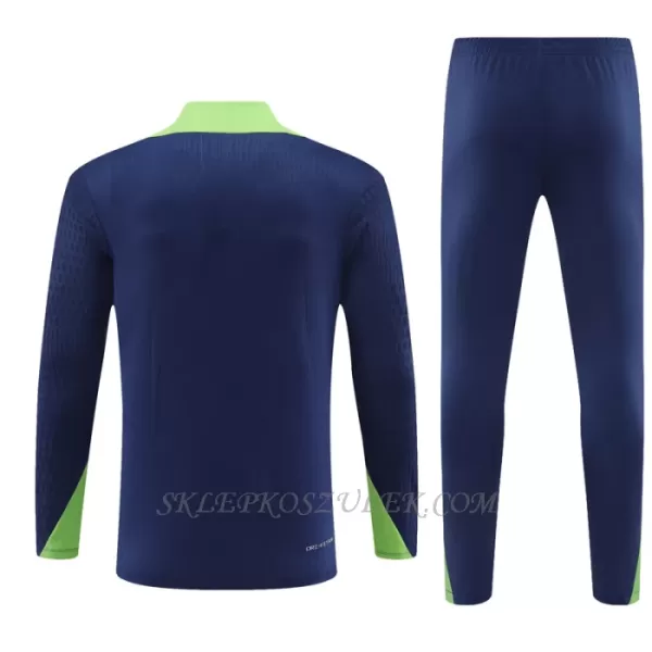 Brazylia Zestaw Bluzy Treningowej Dziecięca 2024/25 Navy
