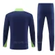 Brazylia Zestaw Bluzy Treningowej Dziecięca 2024/25 Navy