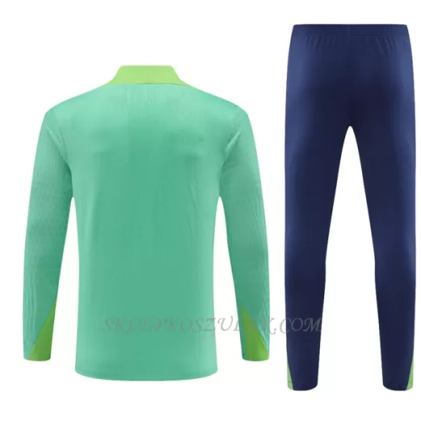 Brazylia Zestaw Bluzy Treningowej Dziecięca 2024/25 Zielony